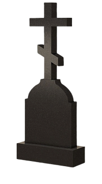 Крест цельный гранитный АМ 3217