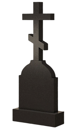 Крест цельный гранитный АМ 3217